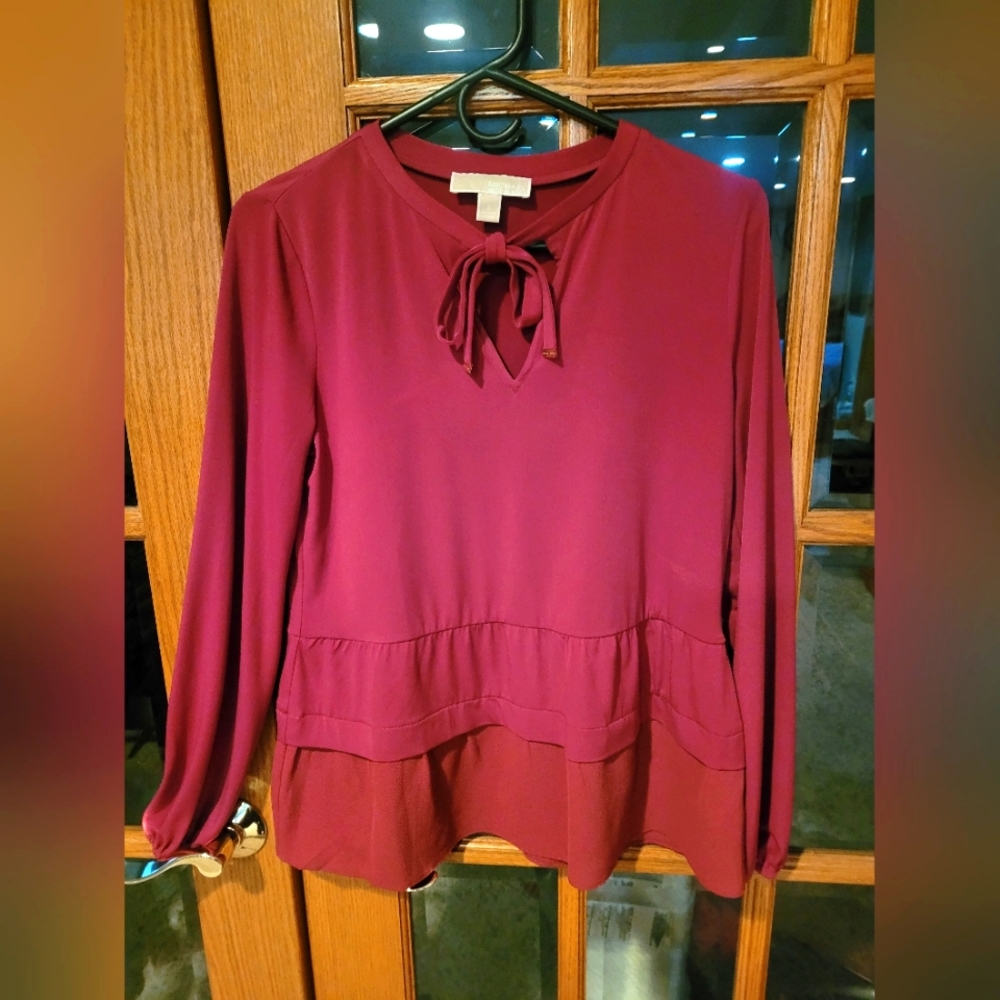 Michael kors blouse womens